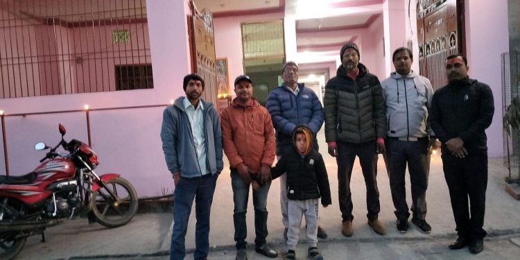 अयोध्यामा राम भगवा स्थापना कार्यक्रमको उत्सवमा दिपावली