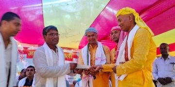 मिती २०८० भाद्र ३ गते गोलबजार वासी स्व राजपती महतो ज्यूको तेरहौं पुण्य तिथीमा भएको श्रद्धाञ्जली कार्यक्रम