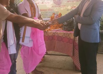 मिती २०७९ मंसीर ७ गते गोलबजार ४ स्थित स्व. सिता देवी महतो ज्यू को तेरहौं पुण्य तिथिमा भएको श्रद्धाञ्जली कार्यक्रम