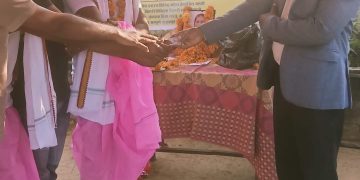 मिती २०७९ मंसीर ७ गते गोलबजार ४ स्थित स्व. सिता देवी महतो ज्यू को तेरहौं पुण्य तिथिमा भएको श्रद्धाञ्जली कार्यक्रम