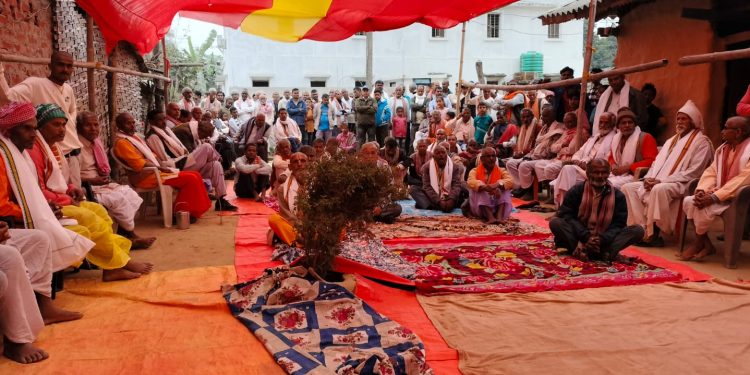 मिति २०८० फाल्गुन २० गते कर्जन्हा ११ स्थित वगहा वासी स्व. सागर देवी महतो ज्यूको तेर्हौं पुण्यतिथीमा भएको श्रद्धाञ्जली कार्यक्रम